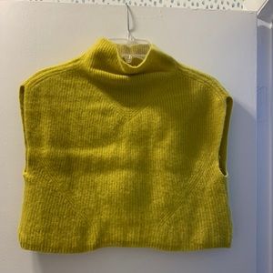 Anthropologie Cashmere cropped sweater